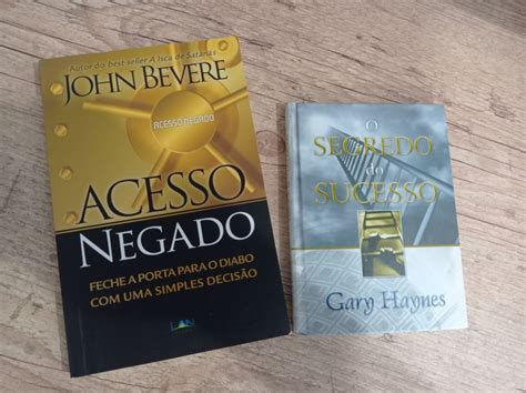 2 Livros Cristãos acesso Negado e o Segredo do Sucesso Livro