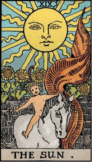 The Sun - Rider-Waite Tarot Deck Meanings