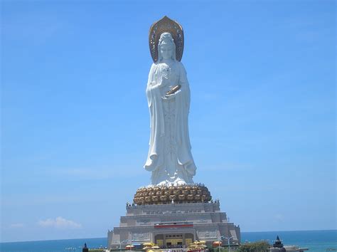 Статуя Гуань Инь о.Хайнань | Пикабу