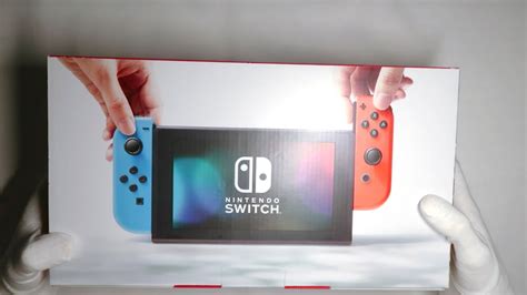 Nintendo Switch Unboxing Asmr Unboxing Fps Youtube