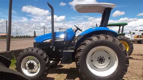 Maquinaria Agricola Industrial Tractor New Holland Tb100 4x4 23200 Dlls