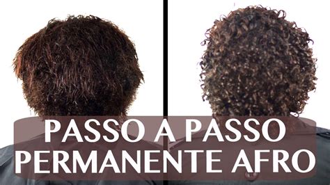 Passo A Passo Permanente Afro Salon Line Youtube