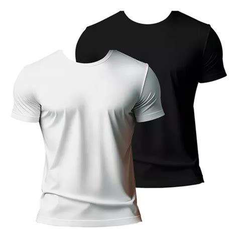 Kit 2 Camisetas Esportiva Dry Fit Uv50 Ideal Treino Corrida MercadoLivre