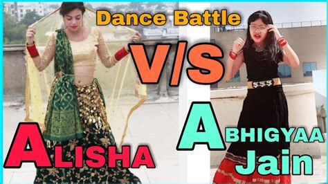 Kala Daman 52 Gaj Ka Daman Abhigyaa Jain Dance Vs Alisha Abhigyaa