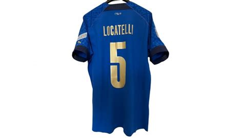 Locatelli S Match Shirt Italy Spain Charitystars