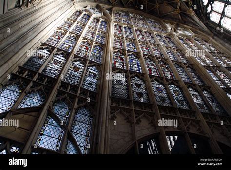 Stained glass window gloucester cathedral hi-res stock photography and ...