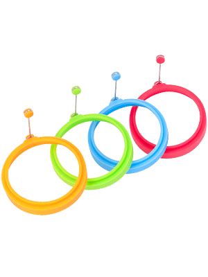 Amazon Emoly Silicone Egg Ring 100 Food Grade Egg Cooking Rings