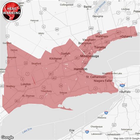 heat warning continued