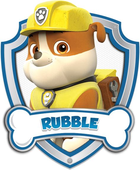 Download Rubble Paw Patrol Logo 5 By Carolyn Cap N Turbot Paw Patrol Full Size Png Image