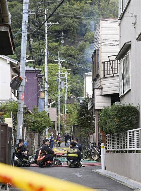 大阪で住宅火災、焼け跡から遺体 住人男性2人と連絡取れず 共同通信 Yahoo ニュース