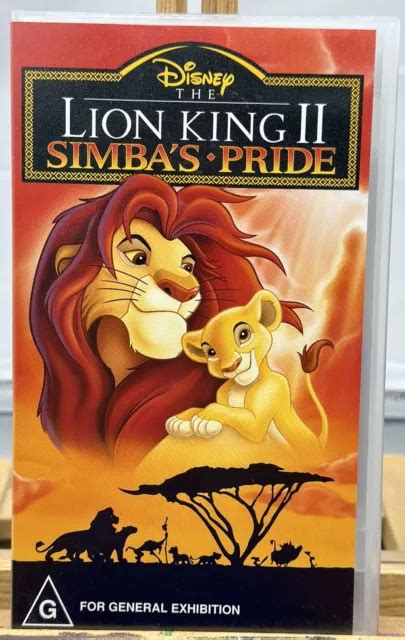 THE LION KING 2 Simba S Pride Walt Disney Classics VHS Video Tape