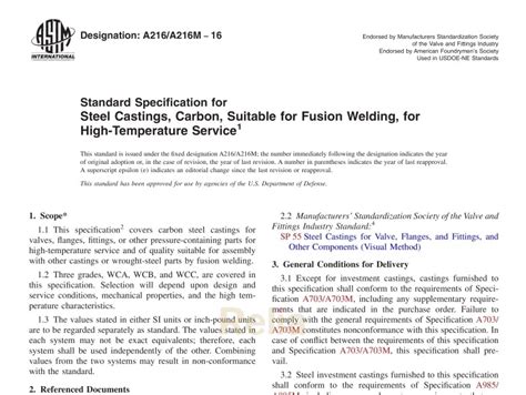 ASTM A216 WCB Chemical Composition and Mechanical Properties ...