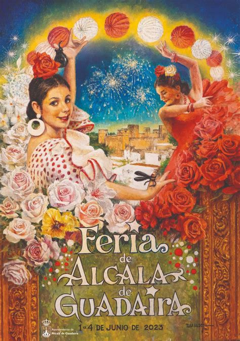 Cartel De Juan Vald S Para Anunciar La Feria De Alcal