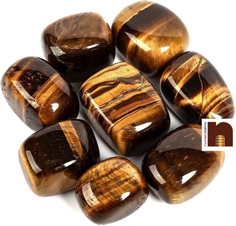 Original Natural Tiger Eye Tiger S Eye Tumble Stones Chakra