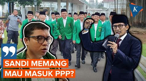 PPP Heran Ada Anggapan Pengajuan Proposal Cawapres Sandi Gagal YouTube