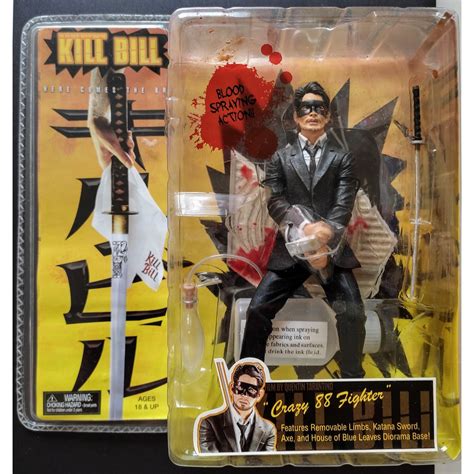 Neca Kill Bill Crazy 88 Fighter Shopee Brasil