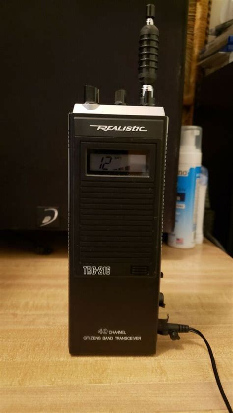 Realistic Trc Handheld Cb Radio Transceiver Channel Realistic