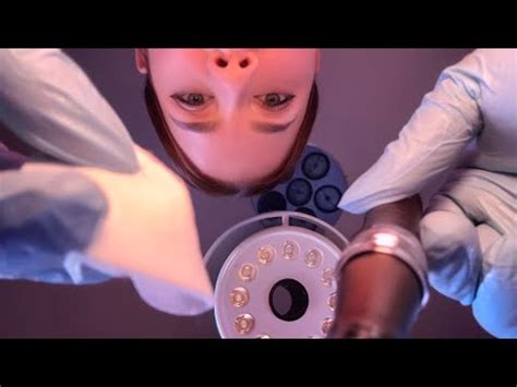 ASMR Dermatologist Microneedling Your Face Skin Exam