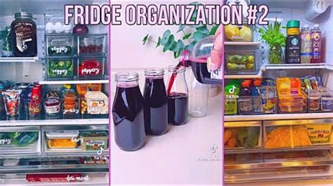 Fridge Restock Organization 2 ASMR Satisfying Tiktok Compilation