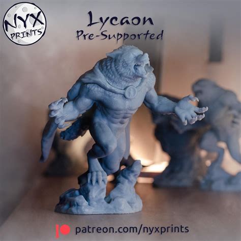 Lycaon the King of Arcadia. : r/resinprinting