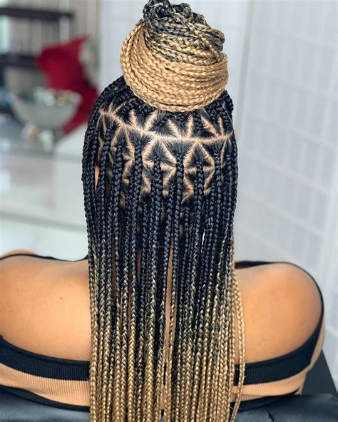 Top 50 Knotless Braids Styles 2024 Mynativefashion