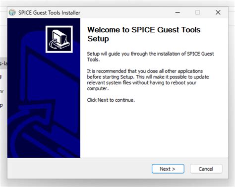 How To Install Windows SPICE Guest Tools On QEMU KVM Virtual Machine