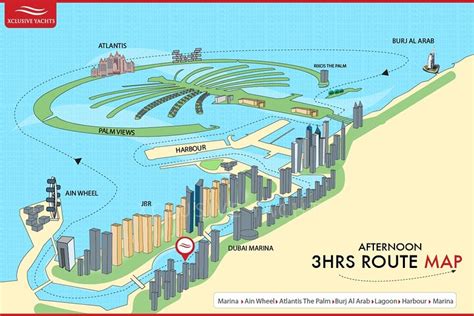 Passeio De Iate Pela Marina De Dubai Hellotickets