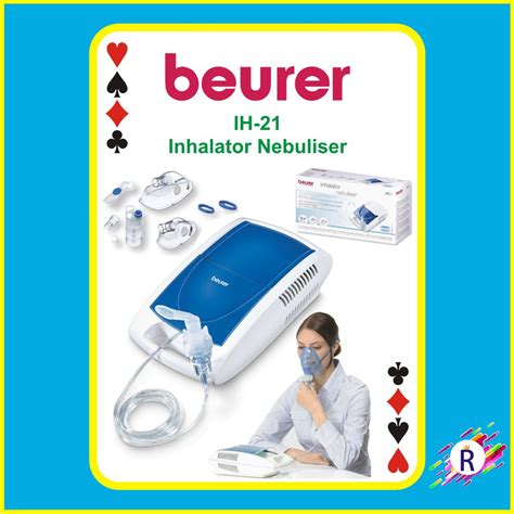 Beurer Ih Inhalator Nebulizer Compressor Steam Therapy Inhalation