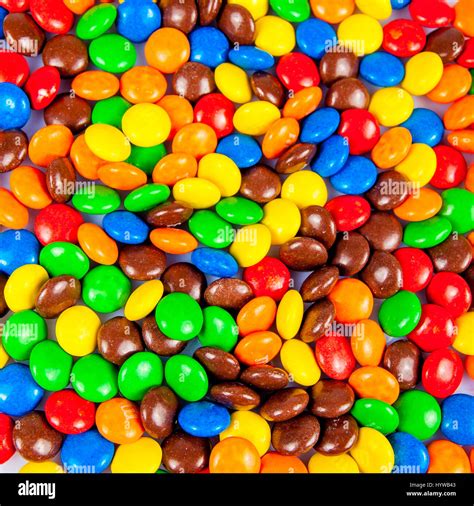 Colorful Candies Colorful Chocolate Candy For Backgrounds Stock Photo