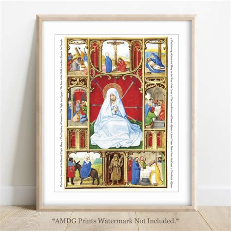 The Seven Sorrows of Mary - AMDG Prints