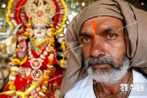 Hindu temple priest, Stock Photo, Picture And Rights Managed Image. Pic. UIG-971-07-IN181486B ...