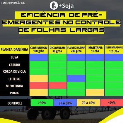 Benefícios e limitações do uso de herbicidas pré emergentes MAIS SOJA