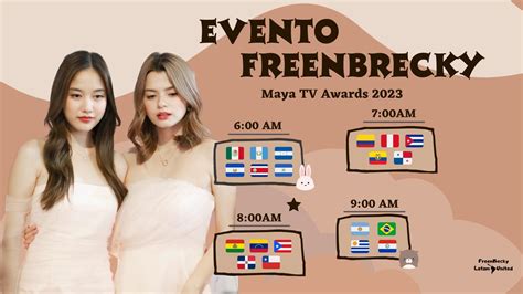 FreenBecky Latam United On Twitter FreenBecky X Maya TV Awards 2023