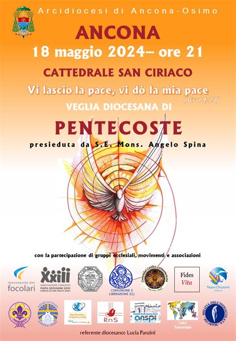 Veglia Diocesana Di Pentecoste Arcidiocesi Di Ancona Osimo