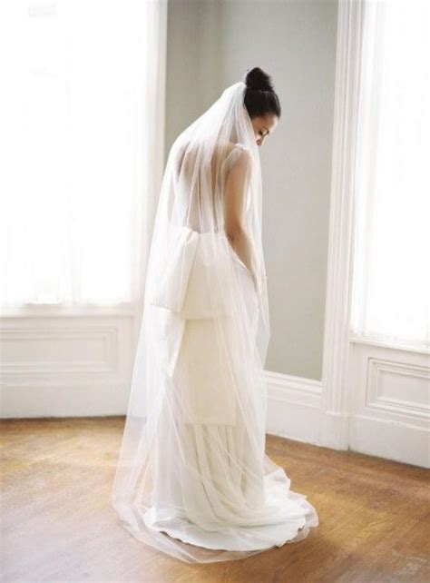 Floor Length Wedding Bridal Veil Long Inches White Ivory Wedding