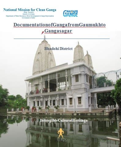 Cultural Documentation of River Ganga from Gaumukh to Ganga Sagar ...