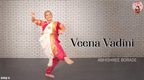 Veena Vadini By Abhishree Borade Navratri Series Day Bharatanatyam