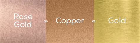 Rose Gold Vs Copper Vs Gold By Albie Knows Interior Design Content