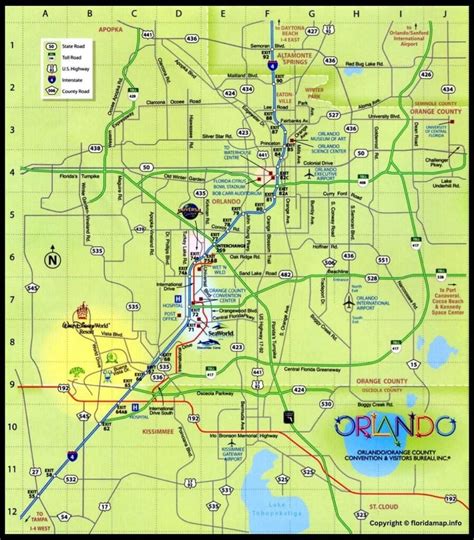 Orlando Florida Map [Orlando Florida on Map]