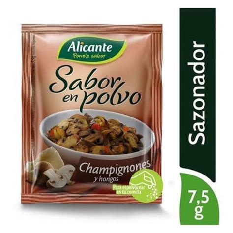 Tu Super Alicante Sabor En Polvo Champignones Y Hongos Gr