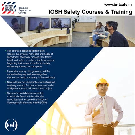 Iosh Safety Courses And Training British Safety Council British Safety