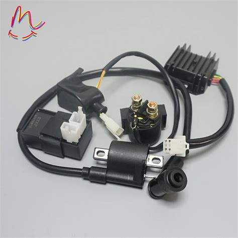 Ignition Coil 6 Pins CDI 5 Wires Voltage Regulator Rectifier Relay 150