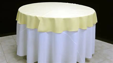 What Size Tablecloth For Inch Round Table