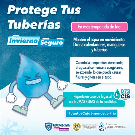 Recomienda Jcas Proteger Tuber As Para Evitar Congelamiento Y Roturas