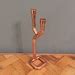 Copper Pipe Candelabra Candlestick Holder With 2 Arms Etsy UK