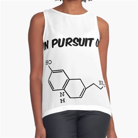 Molecule Ho Nh Nh In Pursuit Of Serotonin Lucky Sleeveless Top For