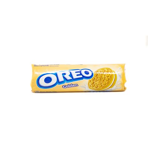 GALLETITA DULCE CON RELLENO OREO GOLDEN SABOR A VAINILLA 117GR