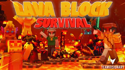 Lava Block Survival by Team Visionary (Minecraft Marketplace Map ...