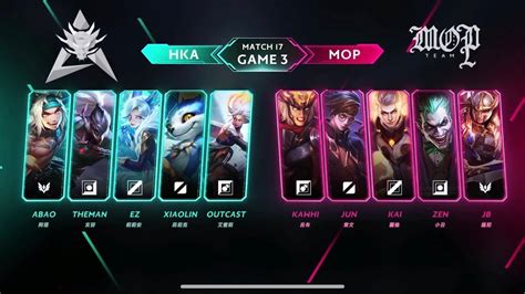 MOP vs HKA Game 3 W4D3 GCS mùa hè 2020 Giải vô địch liên quân