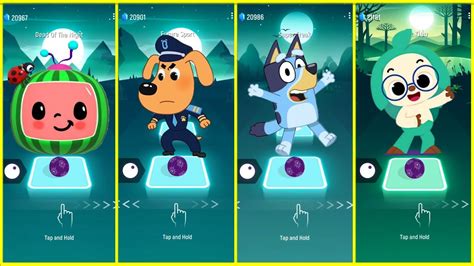 Cocomelon Sheriff Labrador Pinkfong Hogi Bluey Bingo Cocomelon